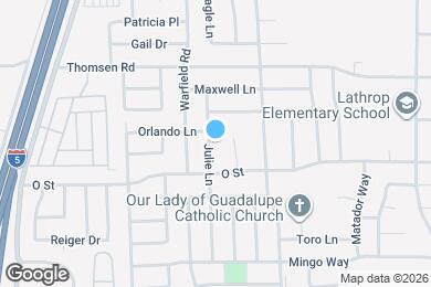 Map image of the property - 16012 Julie Ln