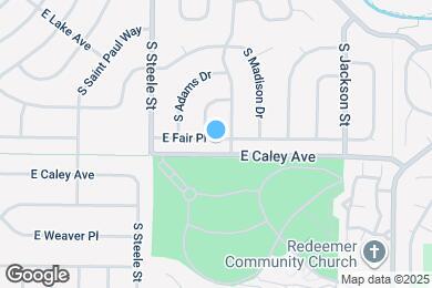 Map image of the property - 3406 E Fair Pl