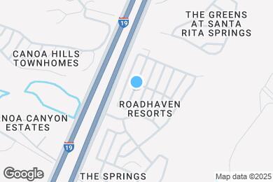 Map image of the property - 3741 S Avenida de Encino