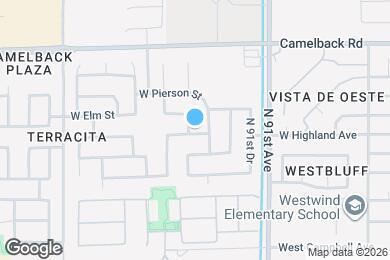 Map image of the property - 4701 N 92nd Dr