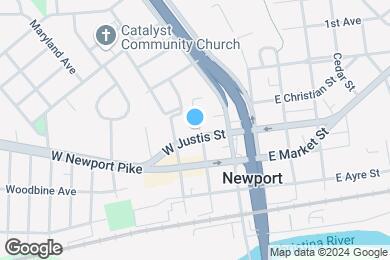 Map image of the property - Newport Terrace Apartments