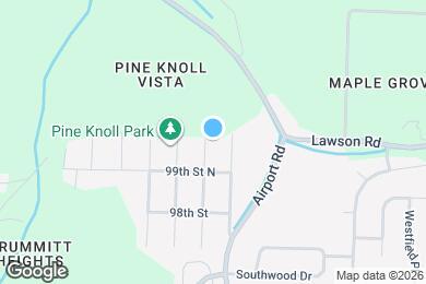 Map image of the property - 9925 Miller Ave