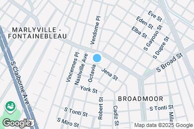 Map image of the property - 3801 Octavia St