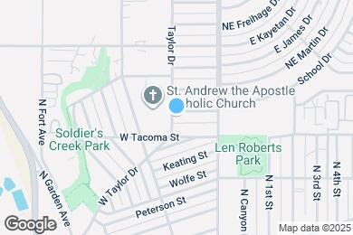 Map image of the property - 74 Brockbank Pl