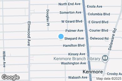 Map image of the property - 94 Shepard Ave
