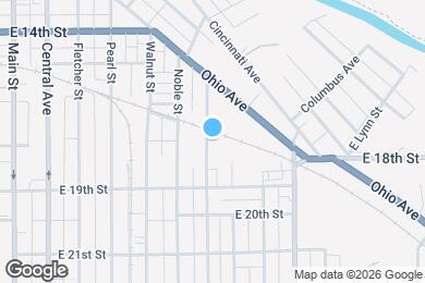 Map image of the property - 1710 Jefferson St