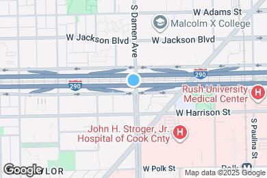 Map image of the property - 508 S Damen Ave