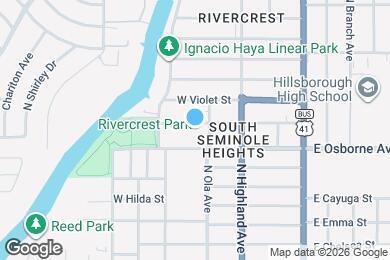 Map image of the property - 408 W Louisiana Ave