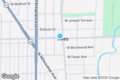 Map image of the property - 7560 N Waukegan Rd