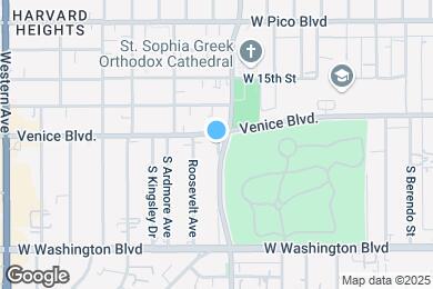 Map image of the property - 1627 Normandie Ave