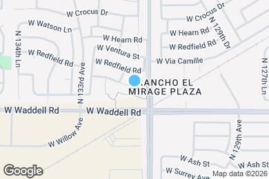 Map image of the property - 13137 W Calavar Rd