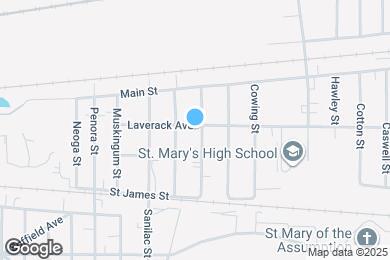 Map image of the property - 85 Laverack Ave