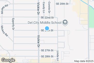 Map image of the property - 4732 SE 24th St