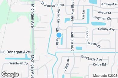 Map image of the property - 2531 Christine Dr