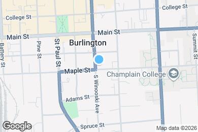 Map image of the property - 222 Maple St