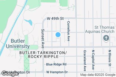 Map image of the property - 4626 Hinesley Ave