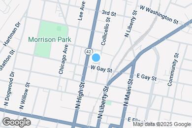 Map image of the property - 407 Collicello St