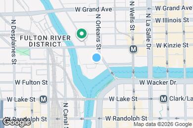 Map image of the property - 100 W Wolf Point Plaza