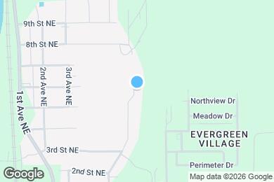 Map image of the property - 516 4th Ave NE