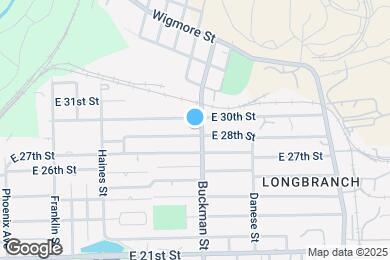 Map image of the property - 1625 E 28th St