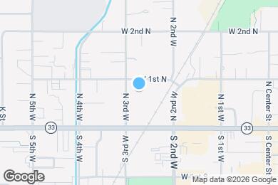 Map image of the property - Rosewood Patio Homes