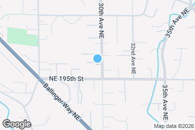 Map image of the property - 19527 30th Ave NE