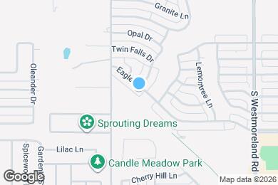 Map image of the property - 1028 Eagle Dr