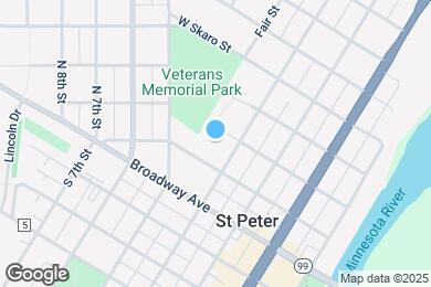 Map image of the property - 214 N 4th St