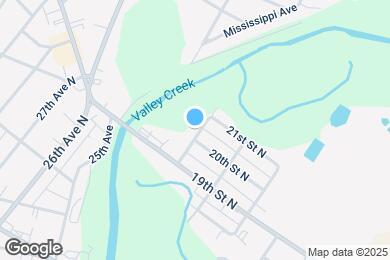 Map image of the property - 2001 24th Ave N