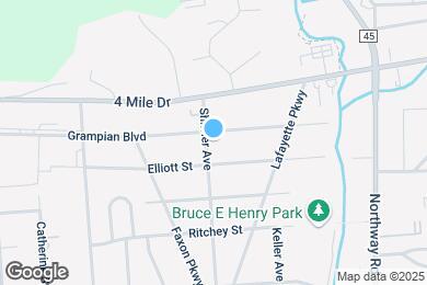 Map image of the property - 1750 Shiffler Ave