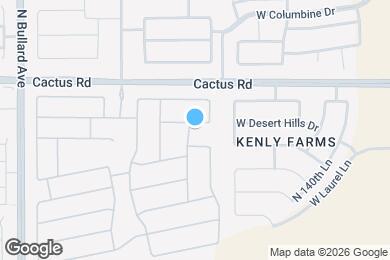 Map image of the property - 14339 W Desert Hills Dr