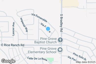 Map image of the property - 990 Via Fedora
