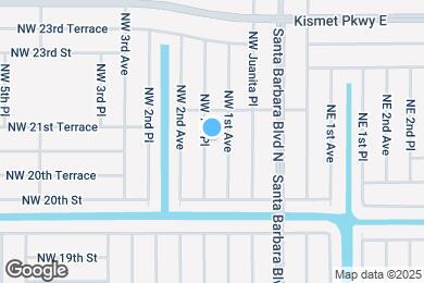 Map image of the property - 2105 NW 1st Pl