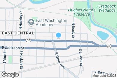 Map image of the property - 1320 E Main St