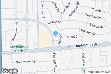 Map image of the property - 722 Sunset Blvd