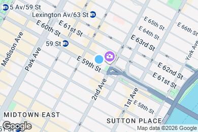 Map image of the property - 233 E 59th St