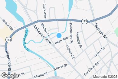 Map image of the property - 20 Dean Ave