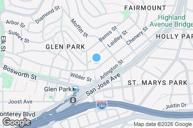 Map image of the property - 564 Chenery St