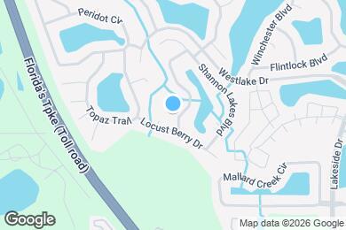Map image of the property - 2306 Lily Pad Ln