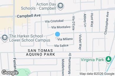 Map image of the property - 3947 Vía Milano