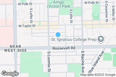 Map image of the property - 1344 W Grenshaw St