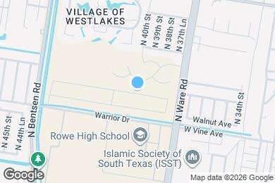 Map image of the property - 3908 La Vista Ave