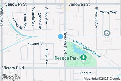 Map image of the property - 6545 Reseda Blvd