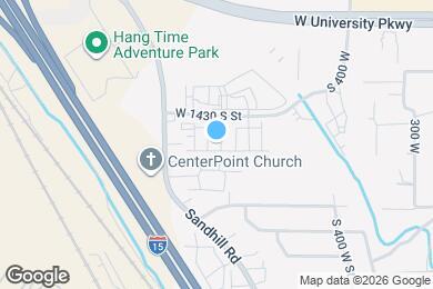 Map image of the property - 1502 S 590 W