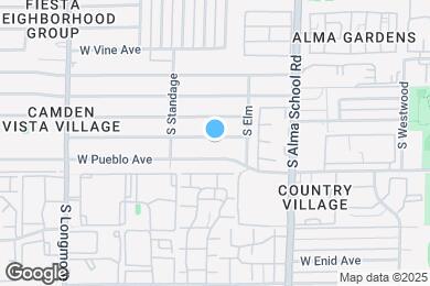 Map image of the property - 1321 W 7th Dr