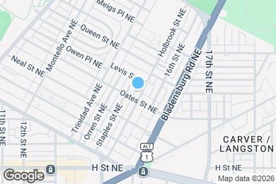 Map image of the property - 1408 Holbrook St NE