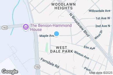 Map image of the property - 211 Maple Ave