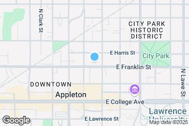 Map image of the property - 118 E Franklin St