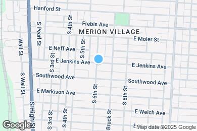 Map image of the property - 211 E Jenkins Ave