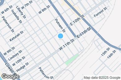 Map image of the property - 1024 Columbia St